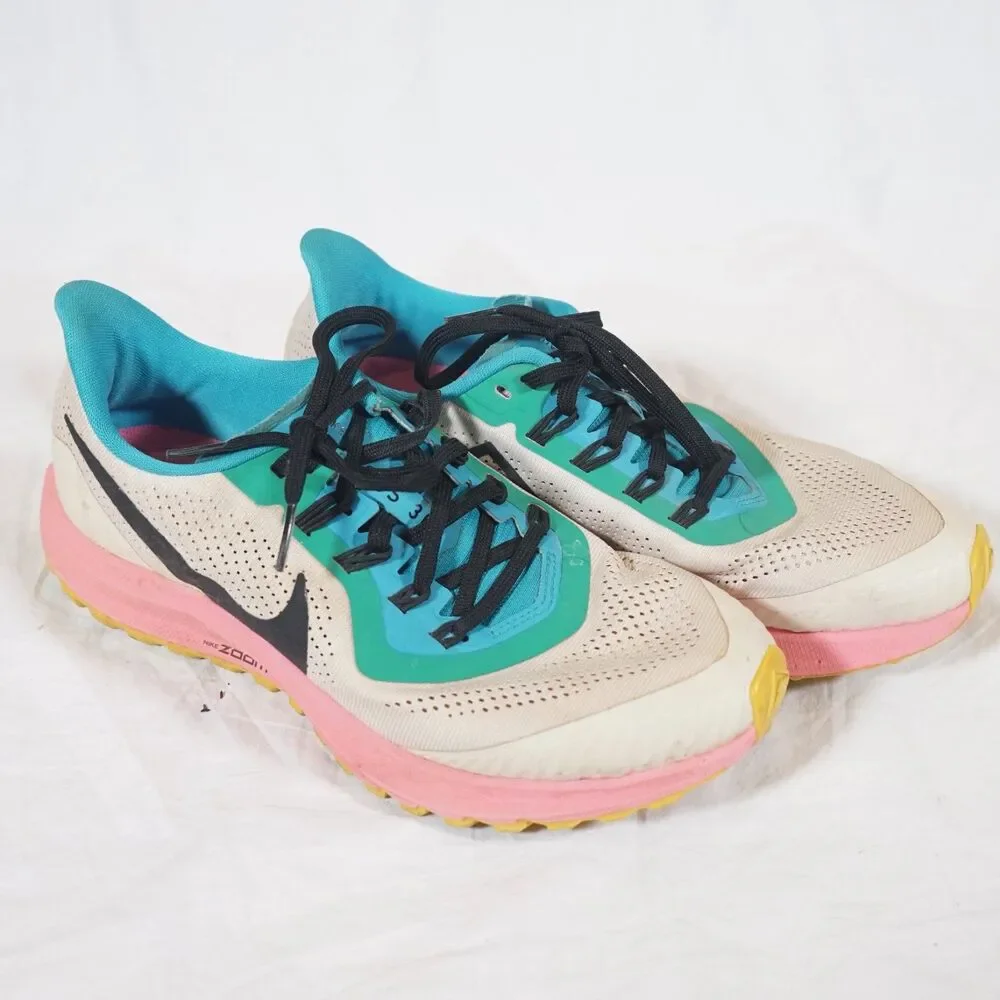 Nike Air Zoom Pegasus 36 Women’s Size 9 Gray Pink Running Shoes AR5676-101
